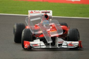 © Octane Photographic Ltd. 2011. Formula One Belgian GP – Spa – Friday 26th August 2011 – Free Practice 1, Fernando Alonso - Ferrari F150. Digital Reference : 0163CB1D7231