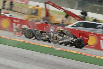 © Octane Photographic Ltd. 2011. Formula One Belgian GP – Spa – Friday 26th August 2011 – Free Practice 1, Vitaly Petrov - Renault R31. Digital Reference : 0163CB7D0444