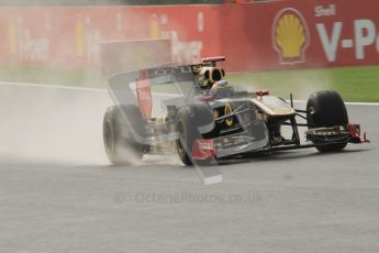 © Octane Photographic Ltd. 2011. Formula One Belgian GP – Spa – Friday 26th August 2011 – Free Practice 1, Bruno Senna - Renault R31. Digital Reference : 0163LW7D0961