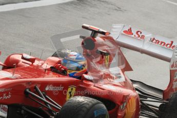 © Octane Photographic Ltd. 2011. Formula One Belgian GP – Spa – Friday 26th August 2011 – Free Practice 1, Fernando Alonso - Ferrari F150. Digital Reference : 0163LW7D1068