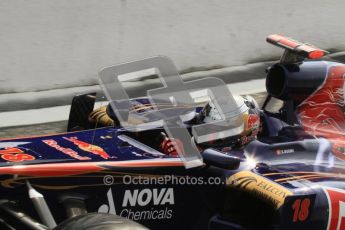 © Octane Photographic Ltd. 2011. Formula One Belgian GP – Spa – Friday 26th August 2011 – Free Practice 1, Sebastien Buemi - Torro Roso STR6. Digital Reference : 0163LW7D1208