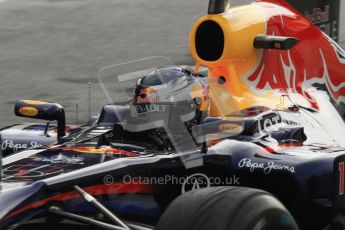 © Octane Photographic Ltd. 2011. Formula One Belgian GP – Spa – Friday 26th August 2011 – Free Practice 1, Sebastian Vettel - Red Bull RB7. Digital Reference : 0163LW7D1551