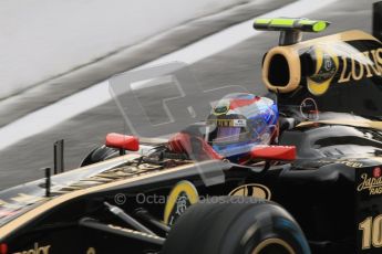 © Octane Photographic Ltd. 2011. Formula One Belgian GP – Spa – Friday 26th August 2011 – Free Practice 1, Vitaly Petrov - Renault R31. Digital Reference : 0163LW7D1668