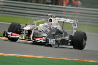 © Octane Photographic Ltd. 2011. Formula One Belgian GP – Spa – Friday 26th August 2011 – Free Practice 2. Digital Reference : 0164CB1D7687