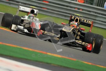 © Octane Photographic Ltd. 2011. Formula One Belgian GP – Spa – Friday 26th August 2011 – Free Practice 2. Digital Reference : 0164CB1D7835