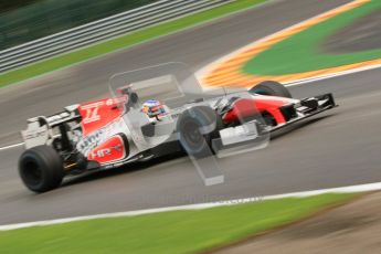 © Octane Photographic Ltd. 2011. Formula One Belgian GP – Spa – Friday 26th August 2011 – Free Practice 2. Digital Reference : 0164CB7D0678