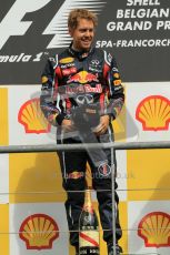 © Octane Photographic Ltd. 2011. Formula One Belgian GP – Spa – Sunday 28th August 2011, Sebastian Vettel. Digital Reference : 0169cb1d1009