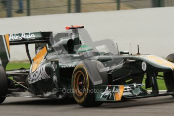 © Octane Photographic Ltd. 2011. Formula One Belgian GP – Spa – Sunday 28th August 2011 – Race. Heikki Kovalainen, Team Lotus T128. Digital Reference : 0168lw7d9866
