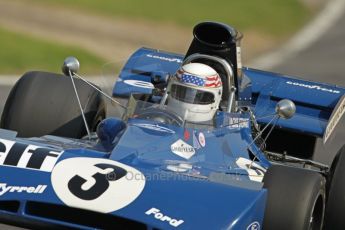 World © Octane Photographic. FIA Historic Formula 1 Championship – Round 5 – Brands Hatch, Sunday 3rd July 2011, F1, John Delane. Ex-Jackie Stewart Tyrrell 002. Digital Ref : 0105CB1D0126