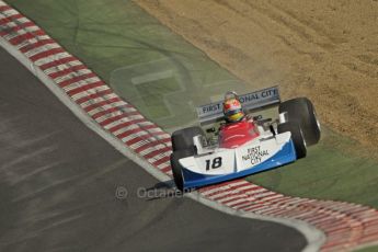 World © Octane Photographic. FIA Historic Formula 1 Championship – Round 5 – Brands Hatch, Sunday 3rd July 2011, F1. Hideki Yamaeuchi. Ex-Ronnie Peterson March Ford. Digital Ref : 0105CB1D0133
