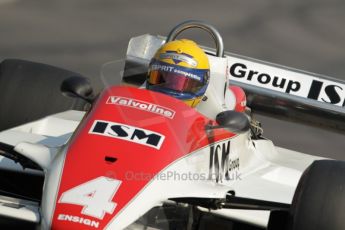World © Octane Photographic. FIA Historic Formula 1 Championship – Round 5 – Brands Hatch, Sunday 3rd July 2011, F1. Laurent Fort. Ensign MN180-B/15. Digital Ref : 0105CB1D0154