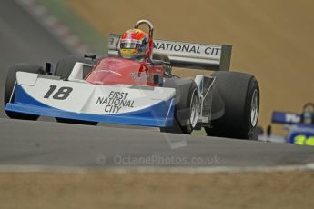 World © Octane Photographic. FIA Historic Formula 1 Championship – Round 5 – Brands Hatch, Sunday 3rd July 2011, F1. Hideki Yamaeuchi. Ex-Ronnie Peterson March Ford. Digital Ref : 0105CB1D1593