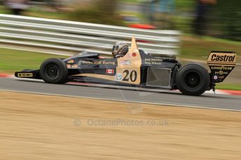 World © Octane Photographic. FIA Historic Formula 1 Championship – Round 5 – Brands Hatch, Sunday 3rd July 2011, F1, Peter Wuensch. Ex-Emerson Fittipaldi Wolf WR1-2. Digital Ref : 0105CB7D8225