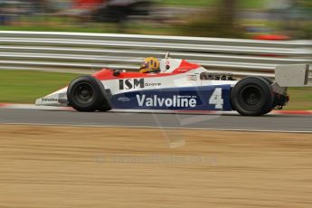 World © Octane Photographic. FIA Historic Formula 1 Championship – Round 5 – Brands Hatch, Sunday 3rd July 2011, F1. Laurent Fort. Ensign MN180-B/15. Digital Ref : 0105CB7D8231