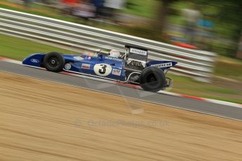 World © Octane Photographic. FIA Historic Formula 1 Championship – Round 5 – Brands Hatch, Sunday 3rd July 2011, F1, John Delane. Ex-Jackie Stewart Tyrrell 002. Digital Ref : 0105CB7D8256