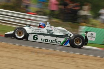 World © Octane Photographic. FIA Historic Formula 1 Championship – Round 5 – Brands Hatch, Sunday 3rd July 2011, F1. Richard Eyre. Williams FW08-3. Digital Ref : 0105CB7D8278