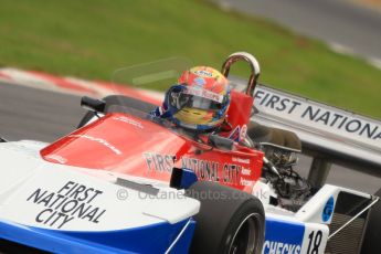 World © Octane Photographic. FIA Historic Formula 1 Championship – Round 5 – Brands Hatch, Sunday 3rd July 2011, F1. Hideki Yamaeuchi. Ex-Ronnie Peterson March Ford. Digital Ref : 0105CB7D8355