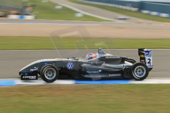 © Octane Photographic 2011 – British Formula 3 - Donington Park. 24th September 2011, Kevin Magnussen - Carlin - Dallara F308 Volkswagen. Digital Ref : 0182lw1d5534