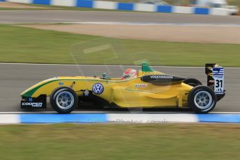 © Octane Photographic 2011 – British Formula 3 - Donington Park. 24th September 2011, Felipe Nasr - Carlin - Dallara F308 Volkswagen. Digital Ref : 0182lw1d5545
