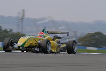 © Octane Photographic 2011 – British Formula 3 - Donington Park. 24th September 2011, Felipe Nasr - Carlin - Dallara F308 Volkswagen. Digital Ref :