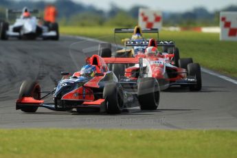 © Octane Photographic Ltd. 2011. Formula Renault 2.0 UK – Snetterton 300, Jordan King - Manor Competition followed by Alex Lynn - Fortec Motorsports and Tio Ellinas - Atech Reid GP. Sunday 7th August 2011. Digital Ref : 0123CB1D3585