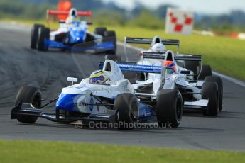 © Octane Photographic Ltd. 2011. Formula Renault 2.0 UK – Snetterton 300, Daniel Cammish - Mark Burdett Motorsport heading the pack. Sunday 7th August 2011. Digital Ref : 0123CB1D3590