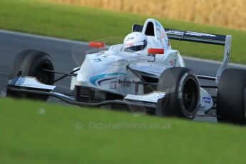 © Octane Photographic Ltd. 2011. Formula Renault 2.0 UK – Snetterton 300, Oscar King - Atech Reid GP, pushing through Montreal hairpin. Sunday 7th August 2011. Digital Ref : 0123CB1D3662