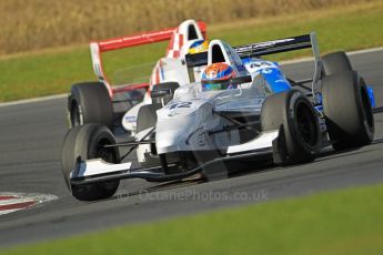 © Octane Photographic Ltd. 2011. Formula Renault 2.0 UK – Snetterton 300, Jack Hawksworth - Atech Reid GP, under pressure from Oliver Rowland - Fortec Motorsports. Sunday 7th August 2011. Digital Ref : 0123CB1D3676