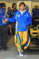 © Octane Photographic Ltd. The British F3 International & British GT Championship at Rockingham. Felipe Nasr of Carlin pepares to head out on track. Digital Ref: 0188CB7D1168