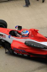 © Octane Photographic Ltd. The British F3 International & British GT Championship at Rockingham. Fahmi Ilyas from Fortec Motorsport heading out to the track. Digital Ref: 0188CB7D1193