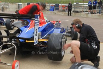 © Octane Photographic Ltd. The British F3 International & British GT Championship at Rockingham. Will Buller pit stop. Digital Ref: 0188CB7D1224