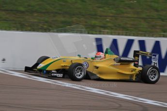 © Octane Photographic Ltd. The British F3 International & British GT Championship at Rockingham. Felipe Nasr of Carlin on track. Digital Ref: 0188LW7D2548