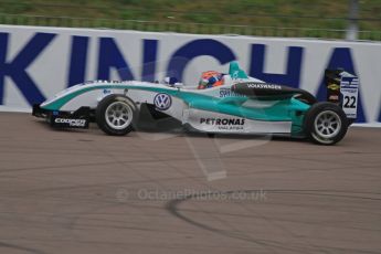 © Octane Photographic Ltd. The British F3 International & British GT Championship at Rockingham. Jaafar Jazeman on track. Digital Ref: 0188LW7D2577