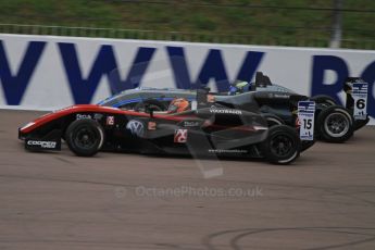 © Octane Photographic Ltd. The British F3 International & British GT Championship at Rockingham. Scott Pye; T-Sport powered by Volkswagen and Scott Pye from Double R; Dallara on track. Digital Ref: 0188LW7D2615