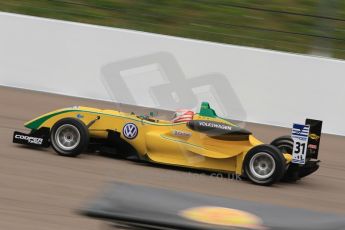 © Octane Photographic Ltd. The British F3 International & British GT Championship at Rockingham. Felipe Nasr of Carlin on track. Digital Ref: 0188LW7D3131