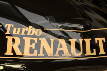 © Octane Photographic 2011. Goodwood Festival of Speed, Thursday 30th June 2011. Lotus 97T Renault V6 Turbo F1 car. Digital Ref : 0097CB1D9806