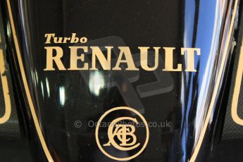 © Octane Photographic 2011. Goodwood Festival of Speed, Thursday 30th June 2011. Renault V6 Turbo. Digital Ref : 0097CB7D5111