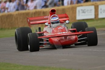 © Octane Photographic 2011. Goodwood Festival of Speed, Friday 1st July 2011. March 701 driven by Christian Horner of Red Bull Racing. Digital Ref : 0097CB7D6893