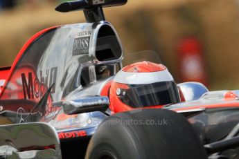 © Octane Photographic 2011. Goodwood Festival of Speed, Friday 1st July 2011. McLaren MP4/24 driven by Chris Goodwin. Digital Ref : 0097CB7D6998