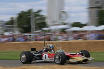 © Octane Photographic 2011. Goodwood Festival of Speed, Friday 1st July 2011. Lotus 49B driven by Dan Collins. Digital Ref : 0097LW7D8566