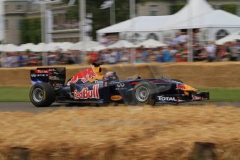 © Octane Photographic 2011. Goodwood Festival of Speed, Friday 1st July 2011. Red Bull Racing RB6 - Mark Webber. Digital Ref : 0097LW7D8633