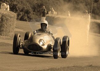 © Octane Photographic 2011. Goodwood Festival of Speed, Historic F1 Mercedes, Friday 1st July 2011. Digital Ref : 0101CB1D5490sepia