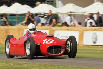 © Octane Photographic 2011. Goodwood Festival of Speed, Historic F1 Lancia D50, Friday 1st July 2011. Digital Ref :