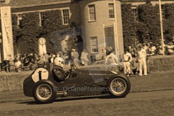 © Octane Photographic 2011. Goodwood Festival of Speed, Friday 1st July 2011. Digital Ref : 0101CB17545-sepia