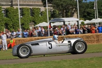 © Octane Photographic 2011. Goodwood Festival of Speed, Historic F1 Auto Union, Friday 1st July 2011. Digital Ref :