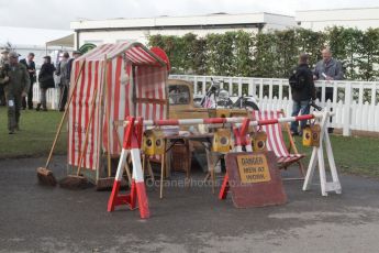 © Octane Photographic 2011 – Goodwood Revival 18th September 2011. Men at work. Digital Ref : 0179lw7d7431