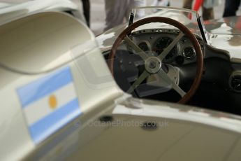 © Octane Photographic 2011 – Goodwood Revival 17th September 2011. Fangio Mercedes W196 streamliner. Digital Ref : 0179CB1D4276