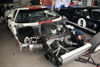 © Octane Photographic 2011 – Goodwood Revival 17th September 2011. Adrian Newey's Ford GT40. Digital Ref : 0179CB1D4305