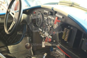© Octane Photographic 2011 – Goodwood Revival 17th September 2011. Cobra cockpit. Digital Ref : 0179CB1D4328