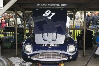 © Octane Photographic 2011 – Goodwood Revival 17th September 2011. Aston Marton DB4GT Zagato. Digital Ref : 0179CB1D4334